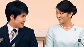 Japon Prenses Mako ile evlilik hazırlığı yaptığı erkek arkadaşı Komuro Kei (Arşiv)