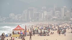 Associated Press/ La playa Arpoador de Río de Janeiro