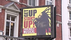Plakat im Londoner West End