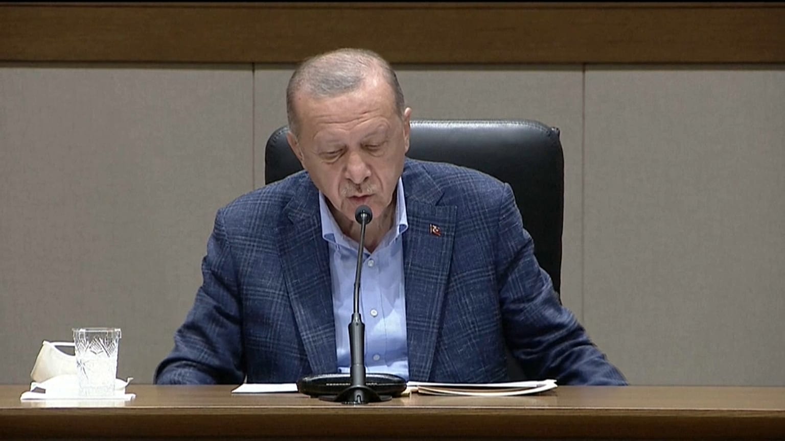 الرئيس التركي رجب طيب أردوغان. 