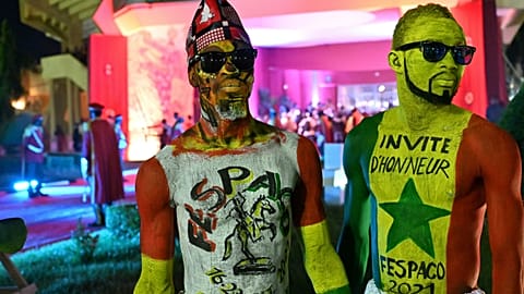 Auf dem roten Teppich in Ouagadougou