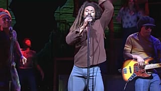 El actor Arinze Kene durante los ensayos de "Get Up, Stand Up!"