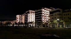 Das Strandhotel in Querret.