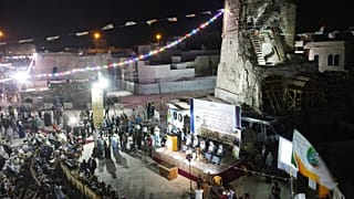 احتفالات بعيد المولد النبوي الشريف في مسجد النوري الموصل، العراق