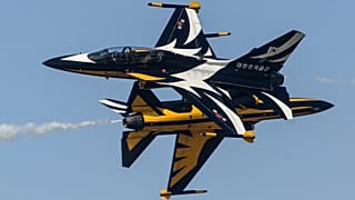 عرض طيران في كوريا الجنوبية