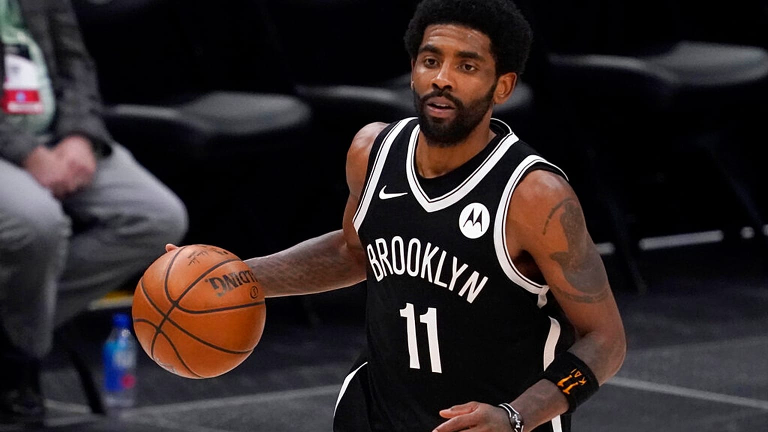 NBA-Star Basketball-Profi Kyrie Irving von den Brooklyn Nets