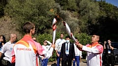 Έναρξη λαμπαδηδρομίας της Ολυμπιακής Φλόγας για τους Χειμερινούς Ολυμπιακούς του Πεκίνου