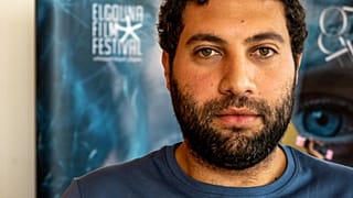 المخرج المصري عمر الزهيري في مهرجان الجونة السينمائي، مصر  18 أكتوبر 2021