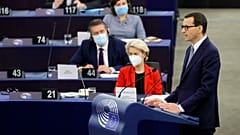 Polish PM Mateusz Morawiecki attacked the EU institutions for exceeding their competences.