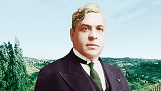 Coloriertes Bild von Aristides de Sousa Mendes um 1940.