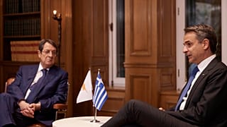 Νίκος Αναστασιάδης και Κυριάκος Μητσοτάκης