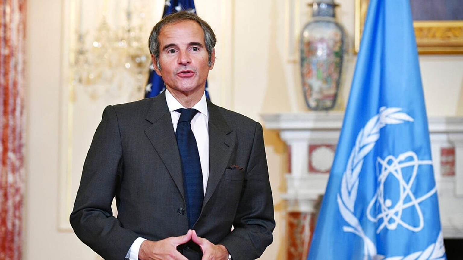 International Atomic Energy Agency Director General Rafael Mariano Grossi