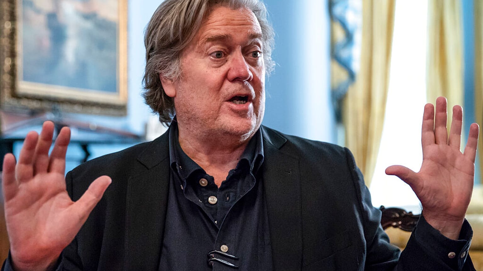 Steve Bannon en una foto de archivo.