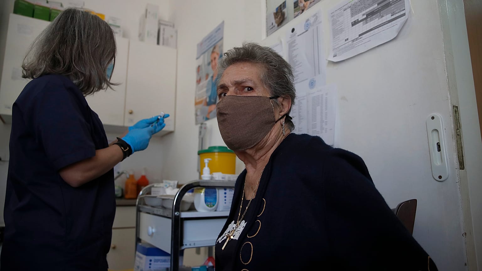 Virus Outbreak Greece Vaccine