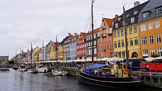 Copenhagen’s famed Nyhavn harbour area