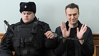 Задержанный Алексей Навальный. Март 2017 года