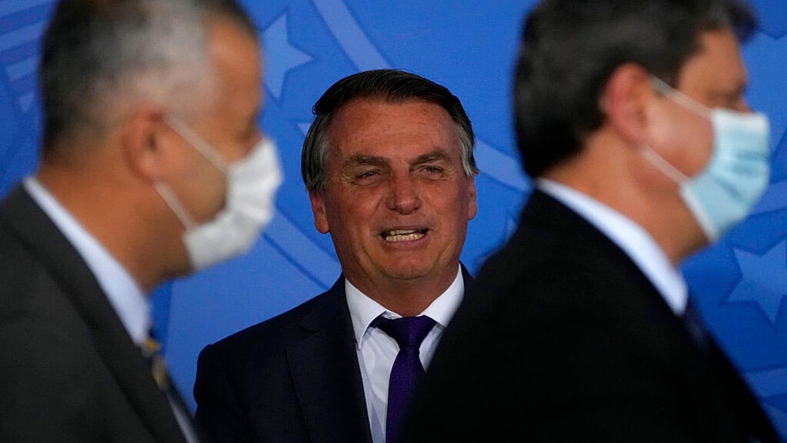 Le président brésilien Jair Bolsonar, à Brasilia, le 2 septembre 2021