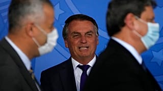 Le président brésilien Jair Bolsonar, à Brasilia, le 2 septembre 2021