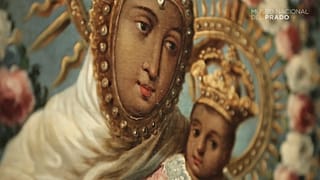 Una de las obras de la exposición "Tornaviaje. Arte iberamericano en España", 22/10/2021, Madrid, España