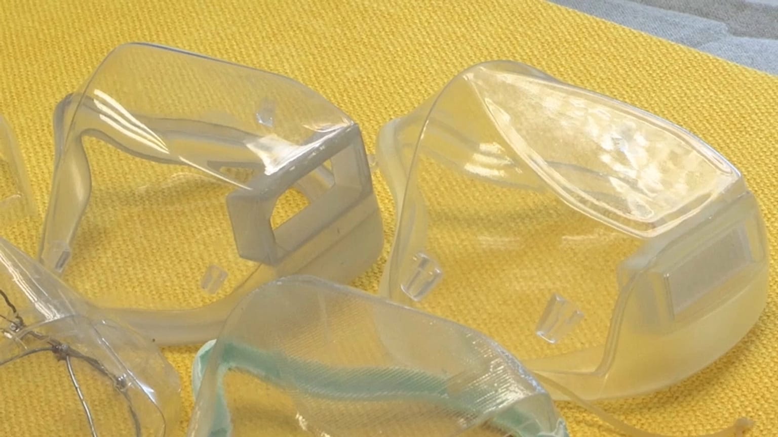 Transparent COVID face masks to ease communication barrier in Hong Kong.