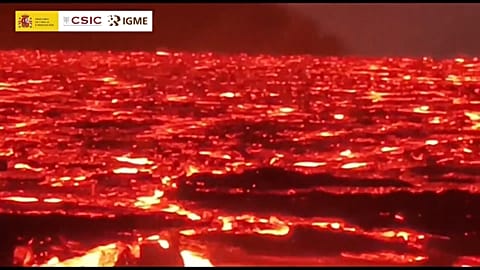 Spain volcano