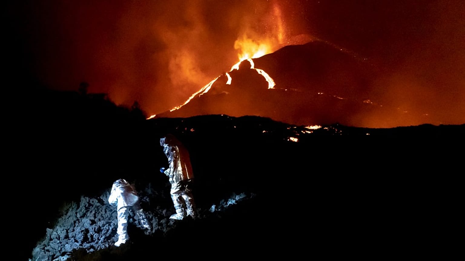 Vulkan Cumbre Vieja auf La Palma