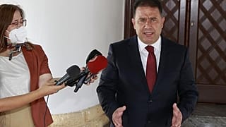 O αποκαλούμενος πρωθυπουργός του ψευδοκράτους, Ερσάν Σανέρ
