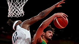 Στιγμιότυπο από αναμέτρηση του Παγκοσμίου Πρωταθλήματος της FIBA