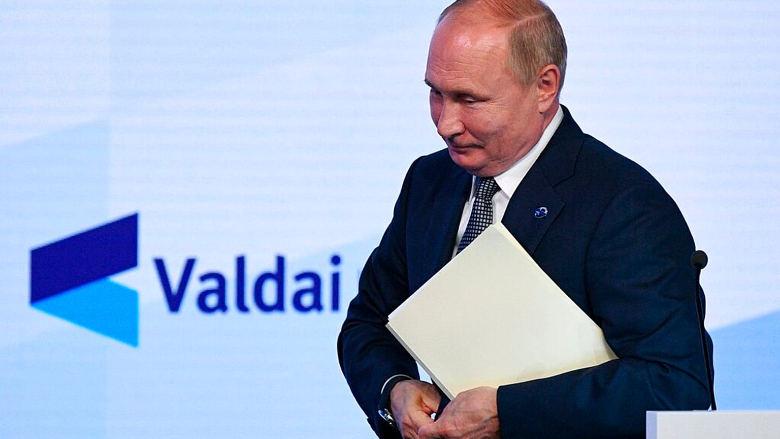 Putin abandona el Foro de Discusión de Valdai tras su intervención 