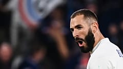 Karim Benzema beim Halbfinale der Nations League gegen Belgien (7. Oktober 2021) 