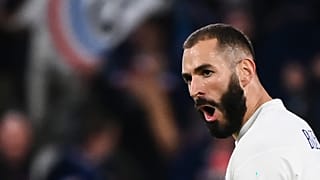 Karim Benzema beim Halbfinale der Nations League gegen Belgien (7. Oktober 2021)