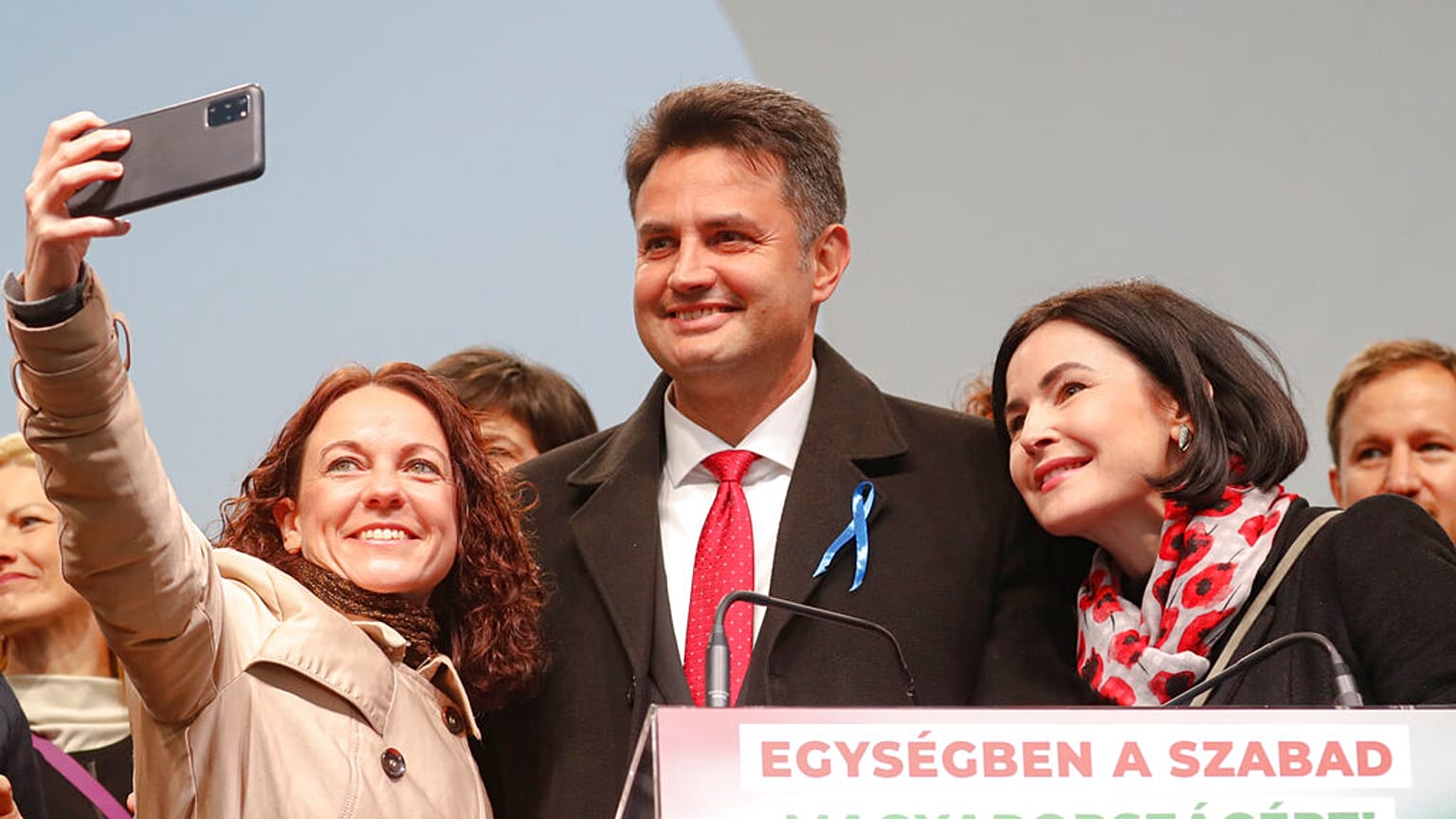 Márki-Zay Péter egy október 23-ai megemlékezésen