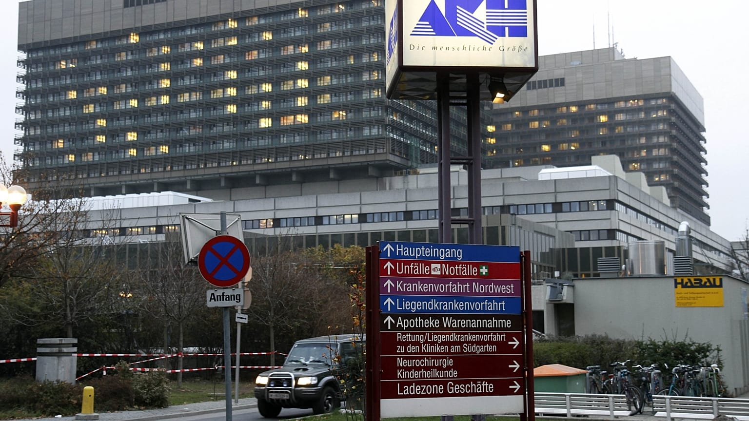 Archív fotó: a bécsi AKH kórház