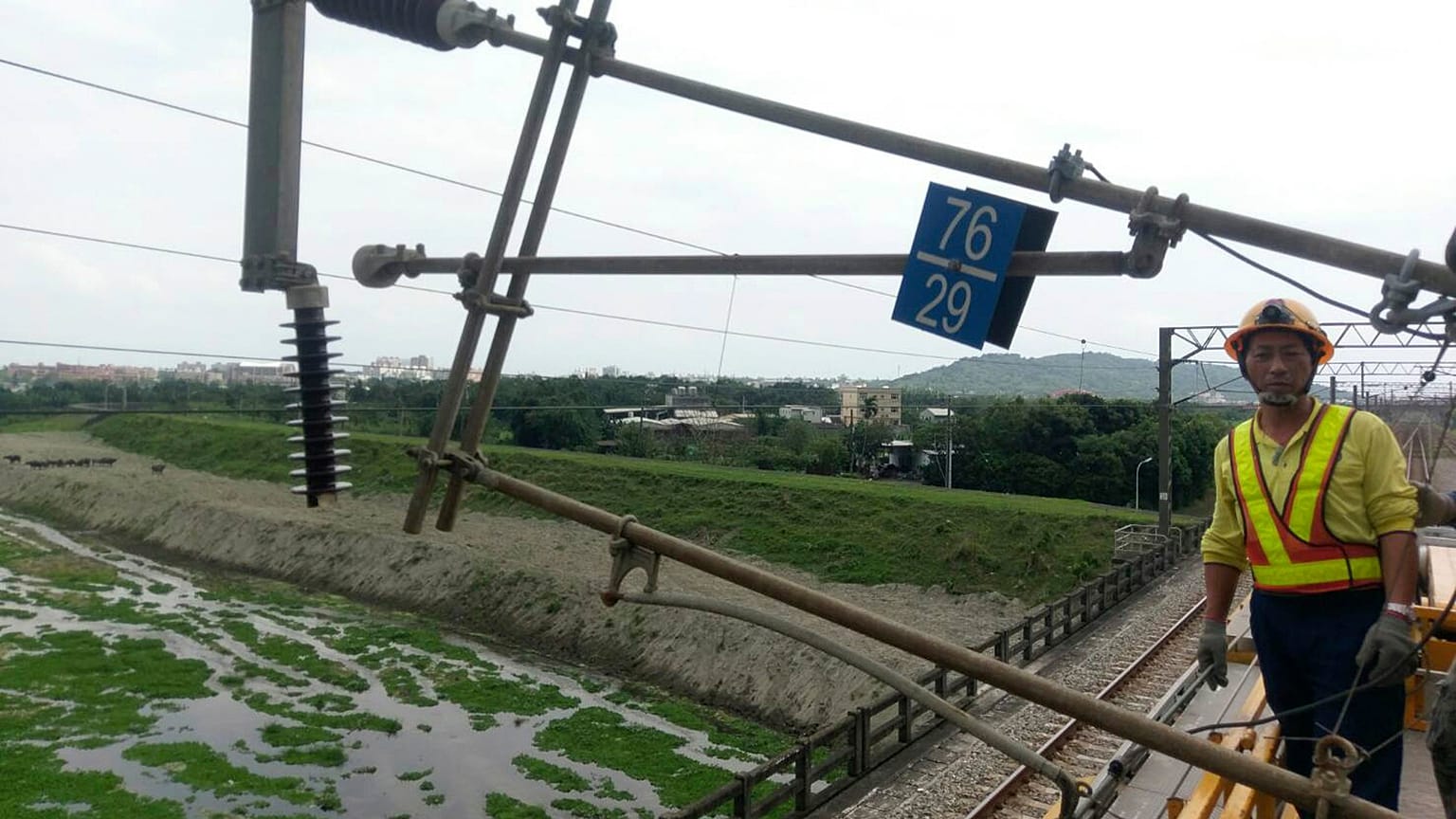 صورة أرشيف لزلزال ضرب تايوان. 18/04/2019