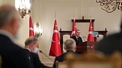 Erdoğan, Ocak 2021 tarihinde Avrupa Birliği büyükelçileri ile bir araya gelmişti