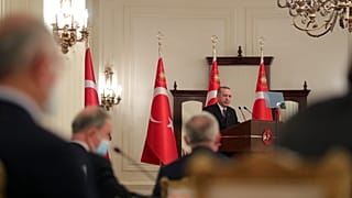 Erdoğan, Ocak 2021 tarihinde Avrupa Birliği büyükelçileri ile bir araya gelmişti