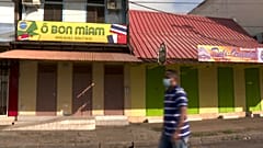 un restaurant de Cayenne fermé