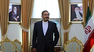 أمين المجلس الاعلى للأمن القومي الايراني، علي شمخاني