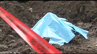 Restos humanos recuperados en el narcocementerio