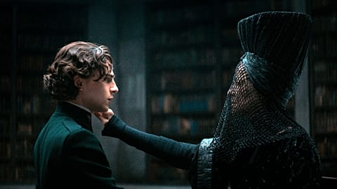 Timothee Chalamet and Charlotte Rampling star together in the sci-fi epic