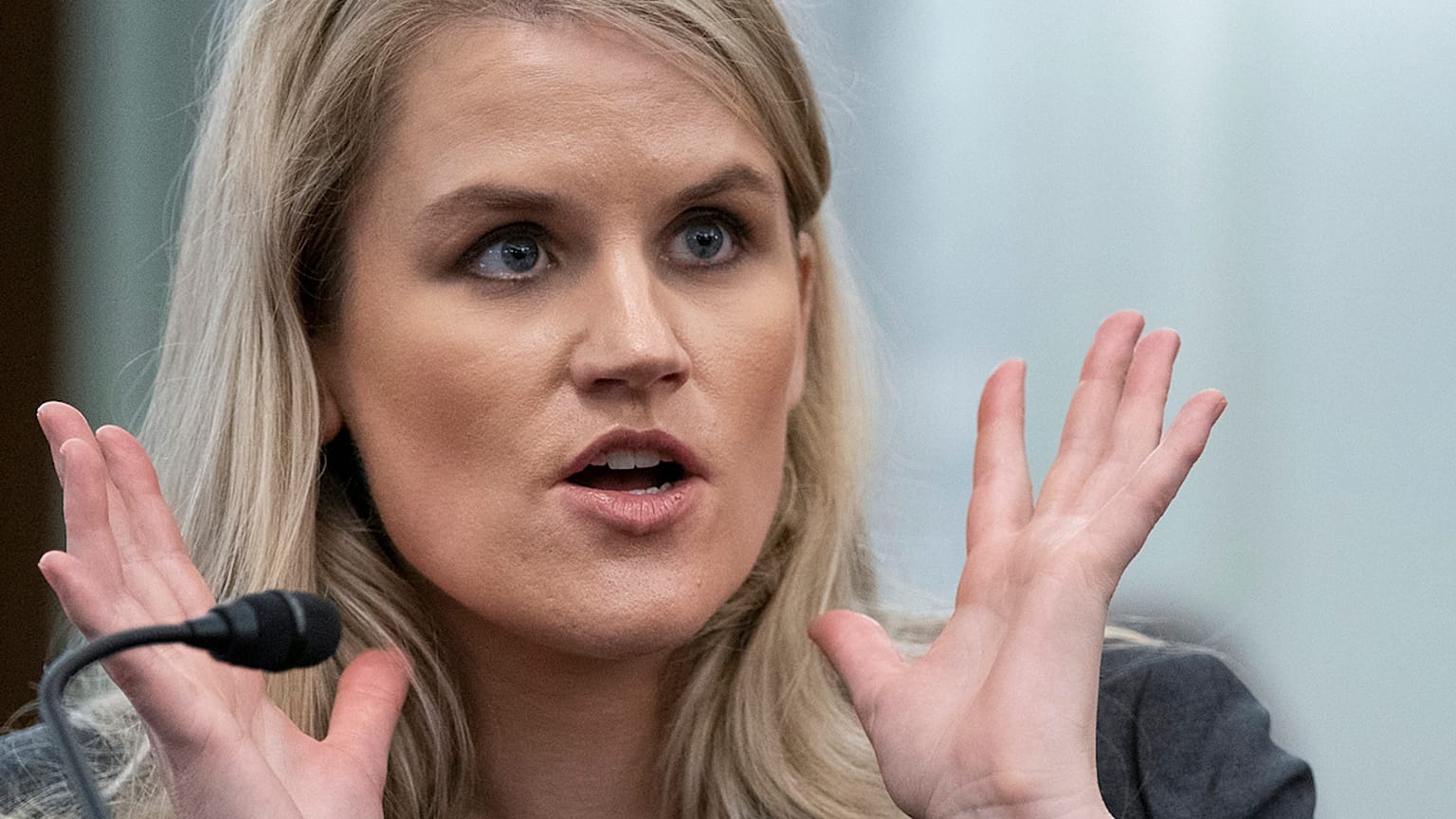 Frances Haugen is a former Facebook product manager-turned-whistleblower.