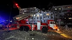 The blast damaged six apartments in the residential building.