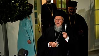 Ο Οικουμενικός Πατριάρχης, Βαρθολομαίος, στον Λευκό Οίκο