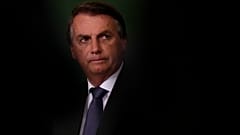 الرئيس البرازيلي جاير في قصر بلانالتو الرئاسي في برازيليا، البرازيل.
