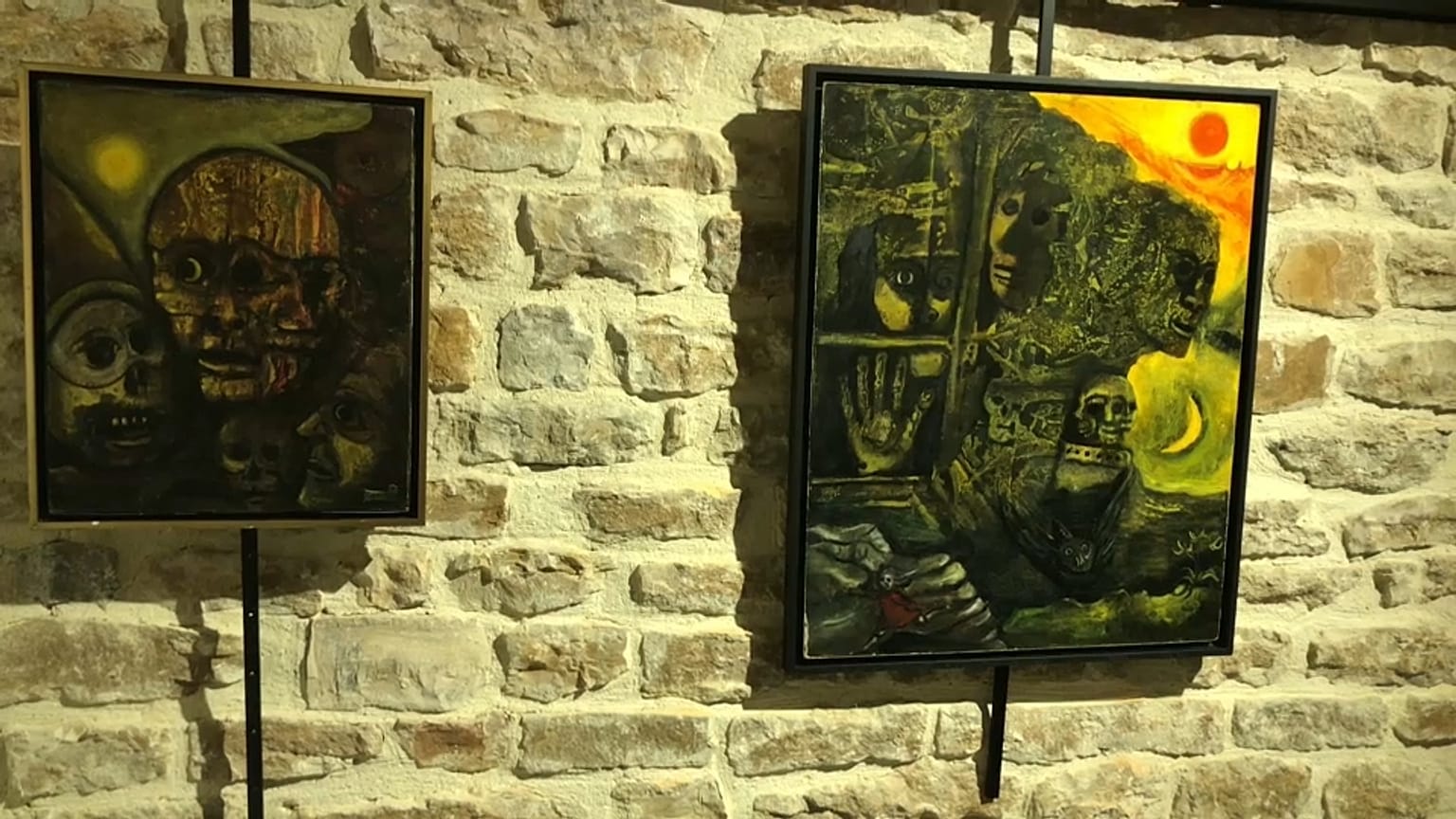 Exposition "Evaristo, au-delà du trait : reflets d’âmes"