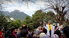 صدّيق ماحي يُناضل لإنقاذ مهنة الحكواتي من الاندثار في الجزائر