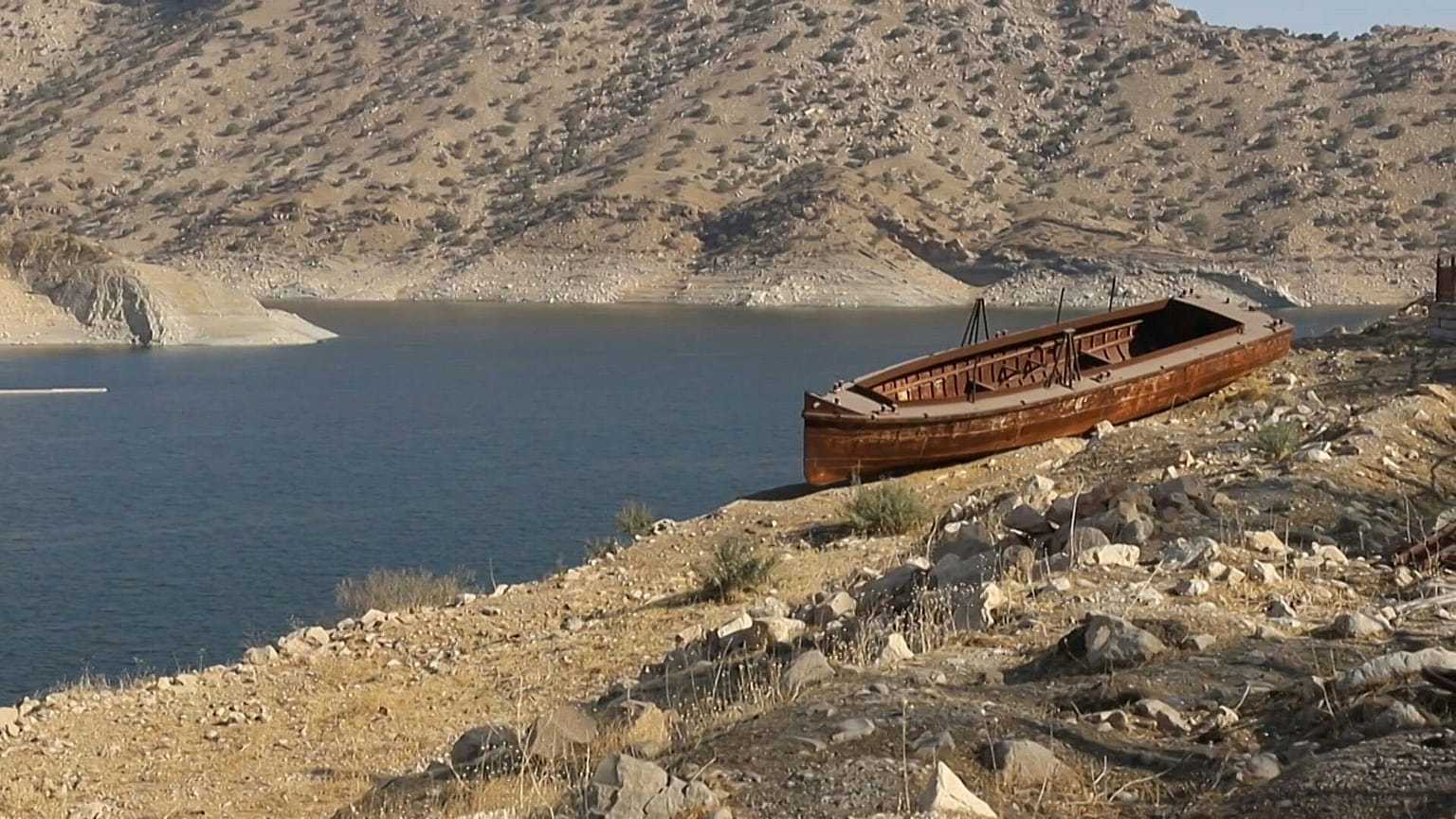 تراجع كبير في منسوب نهر سيروان في العراق 