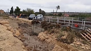 Verwüstungen durch Unwetter auf Sizilen