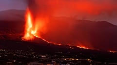 Ausbruch des Vulkan Cumbre Vieja auf La Palma auf den kanarischen Inseln in Spanien