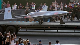 Bayraktar TB2 на военном параде в Киеве, август 2021 г.